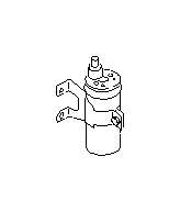 View Air Conditioning (A/C) Condenser Mount Bolt. Bolt and Washer. Full-Sized Product Image