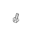 View Automatic Transmission Oil Cooler Hose Banjo Bolt (Left, Right) (AT) Full-Sized Product Image