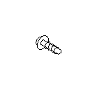 View Tapping Screw Pan Head Full-Sized Product Image