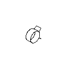 View Engine Coolant Bypass Pipe Clamp. Engine Coolant Reservoir Hose Clamp. Full-Sized Product Image