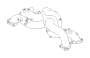 Image of Engine Intake Manifold. Manifold Complete Intake. Manifold Complete Interior. Engine Component that. image for your 2002 Subaru Forester   