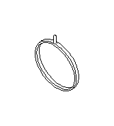 View Fuel Injection Throttle Body Mounting Gasket. Gasket Throttle Chamber. Full-Sized Product Image