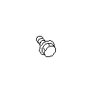 View Exhaust Bolt and Spring. Flange Bolt Exhaust Pipe (Outer). Full-Sized Product Image