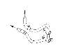 View Turbocharger Coolant Line. Turbocharger Hose. Turbocharger Oil Line. NO.2 (Back, Inlet) (TURBO). Full-Sized Product Image