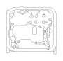 Image of Automatic Transmission Oil Cooler Tube. Pipe Complete Oil Cooler (Outer, Outlet) (AT). image for your Subaru