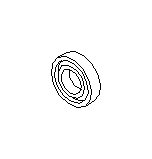 View Differential Pinion Bearing. Ball Bearing. Full-Sized Product Image