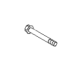 View Suspension Strut Bolt. Bolt Flange 14X111X25. Full-Sized Product Image