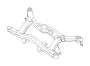 View Suspension Subframe Crossmember (Rear) Full-Sized Product Image 1 of 4