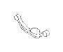 View Suspension Control Arm Bushing. Bushing D Lateral Link C0U4. Full-Sized Product Image 1 of 3