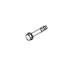 View Suspension Control Arm Bolt. Flange Bolt. Full-Sized Product Image