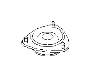 View Suspension Strut Mount. Suspension Top Hat (Front). Full-Sized Product Image