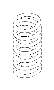Image of Coil Spring R (Rear). Coil Spring. image for your 2024 Subaru BRZ  Limited w/EyeSight 