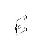 View Disc Brake Pad Shim. Disk Brake. Shim IN (Rear, Inner). Full-Sized Product Image