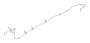 View Brake Hydraulic Hose to Caliper Bolt. Union Bolt Brake Hose (Passenger). Full-Sized Product Image