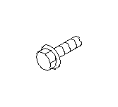 View Bolt and Washer. BOLT/WASHER. Full-Sized Product Image
