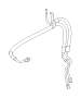 Image of Power Steering Pressure Hose image for your Subaru Outback  