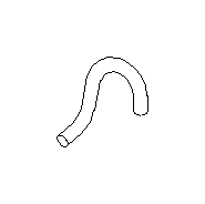 Image of Power Steering Return Hose. Return Hose For Power. image for your 2010 Subaru Outback   