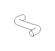 View Radiator Coolant Hose (Inlet) Full-Sized Product Image 1 of 7