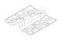 View Floor Pan Crossmember. Seat Track Bracket. Cross Member Complete (Right, Front). Full-Sized Product Image 1 of 1