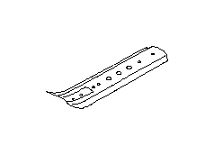 View Floor Pan Reinforcement. Floor Side Rail. PB000859 Frame SD IN (Front). Full-Sized Product Image 1 of 1