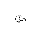 View Bolt and Washer. PB000865 BOLT/WASHER. Full-Sized Product Image