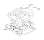 View Seat Heater Pad. Heater Unit Seat Cushion (Front). Full-Sized Product Image