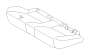 View Seat Armrest (Rear, Center, OFF BLACK) Full-Sized Product Image