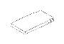View Seat Armrest (Rear, Center, OFF BLACK) Full-Sized Product Image 1 of 3