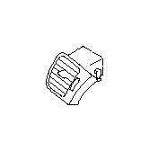View Dashboard Air Vent. Grille Vent SDLH. Ventilation (Left, Passenger). Full-Sized Product Image