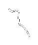 View HVAC Mode Door Lever Link Full-Sized Product Image 1 of 1