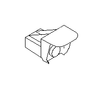 View Courtesy Light Lens. Lens Trunk Room Lamp. Full-Sized Product Image
