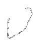 View Door Seal Clip. Roof Panel Weatherstrip Clip (White). Full-Sized Product Image