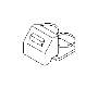 View Cup Holder Console Box. Cup Holder RSIA (IVORY). Full-Sized Product Image
