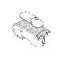 View Console Cup Holder. Cup Holder SIA (Inner). Full-Sized Product Image 1 of 3