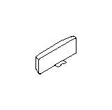 View Hinge Console Box Lid. Hinge Complete SIA. Full-Sized Product Image