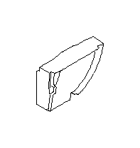 Image of Window Crank Handle Spacer. Plate ORNMNT DRLH (Left, Front). image for your 2013 Subaru Legacy  R Limited w/EyeSight SEDAN 