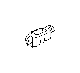 View Door Interior Trim Panel Screw. Instrument Panel Support Screw (Center). Full-Sized Product Image