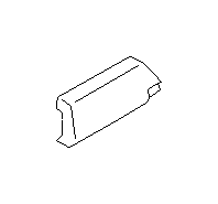 View Door Panel Insulation. Door Trim Molding. Pad Door (Left, Rear, Lower). Full-Sized Product Image 1 of 1