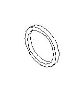 View Engine Crankshaft Seal. OILSEAL 86X103X10. Full-Sized Product Image