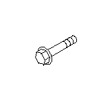 View Engine Crankshaft Pulley Bolt Full-Sized Product Image