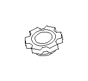 View Engine Oil Filler Cap Gasket Full-Sized Product Image