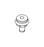 View Engine Oil Cooler Line Connector. Nipple Oil Cooler. PCV Connector. Full-Sized Product Image