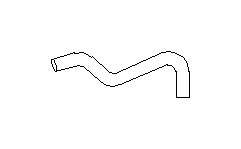 View Engine Coolant Hose. Hose Pre Heater. Full-Sized Product Image