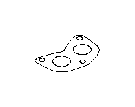 View Exhaust Pipe Connector Gasket. Exhaust Manifold Gasket. Full-Sized Product Image