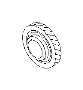 View Manual Transmission Input Shaft Bearing. Ball Bearing 23X63X12 (MT). Full-Sized Product Image