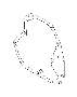 View Gasket Transmission Case Interior. Intermediate. Full-Sized Product Image
