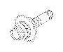 Image of Gear Sun MID& R (Rear). M / #0276652. image for your Subaru