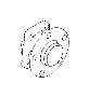 View Disc Brake Rotor. Wheel Bearing and Hub. Hub Complete Axle (Front). Full-Sized Product Image