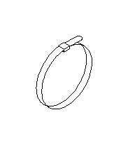 View CV Joint Boot Band. CV Joint Boot Clamp. Band Drive Shaft A. Full-Sized Product Image