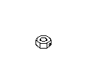 View Steering Tie Rod Nut. Suspension Ball Joint Nut / Washer. Full-Sized Product Image